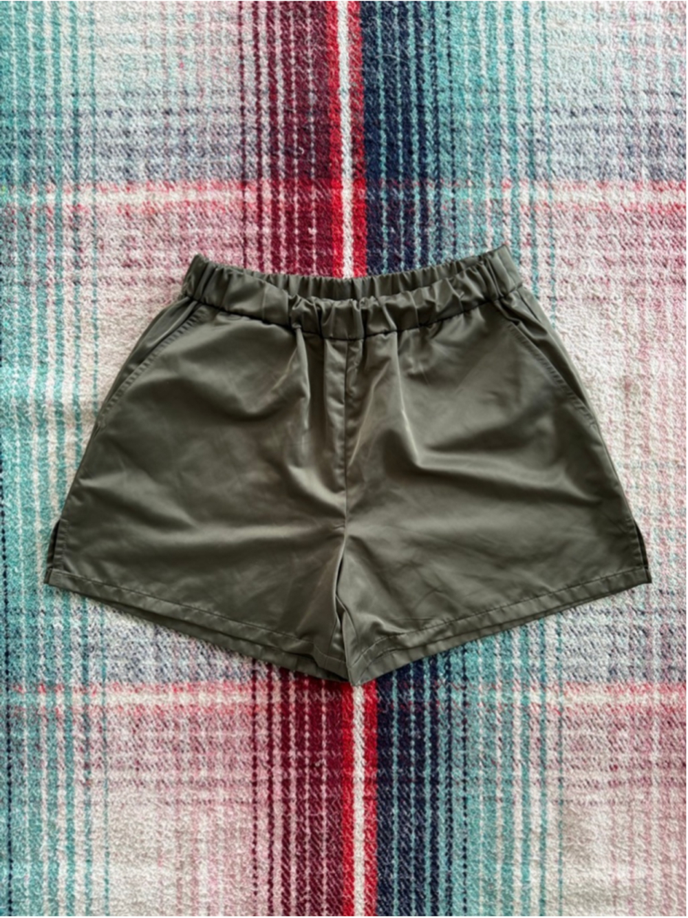 Women's Open Edit Olive Green Athletic Shorts XXS